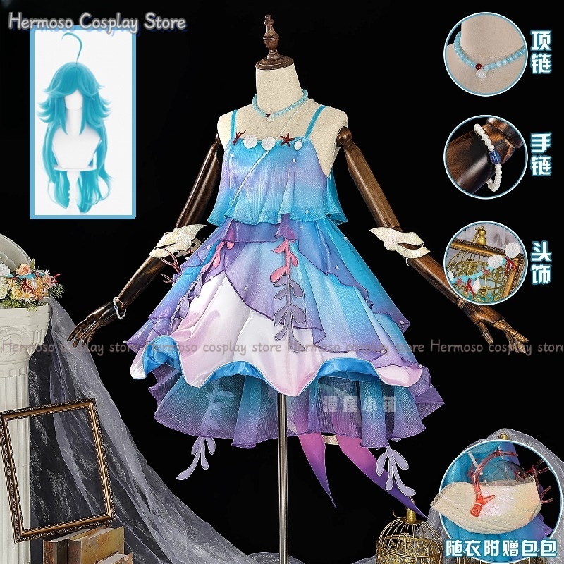Party Games For Christmas - Dolia cosplay traje peruca para halloween