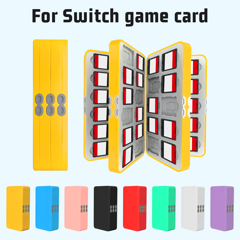 Party Games Nintendo - Caixa de armazenamento 72 em 1
