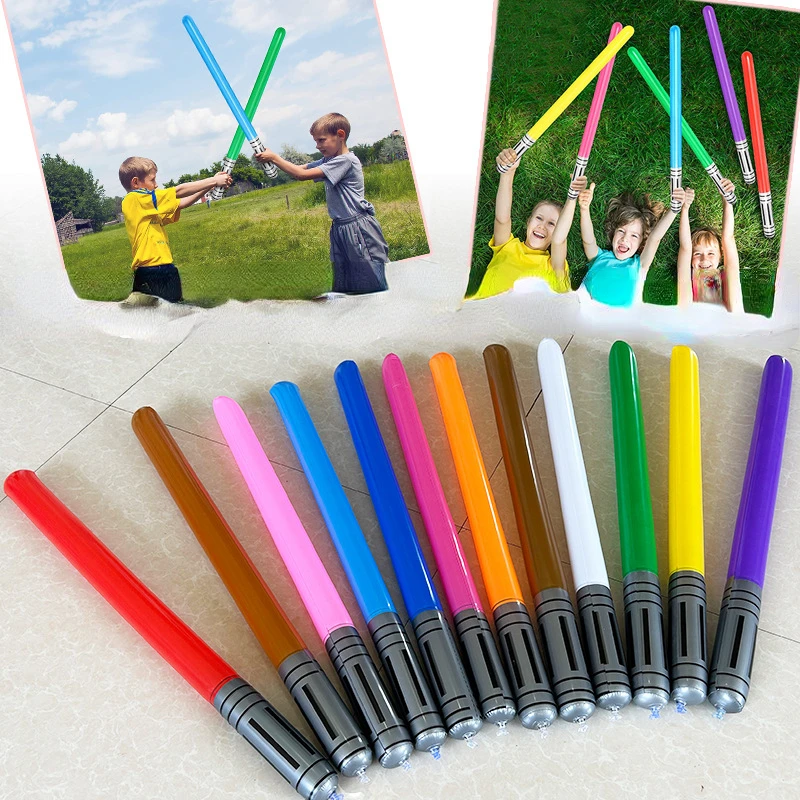 Party Games Kids Outdoor - 90cm kawaii inflável sabre de luz