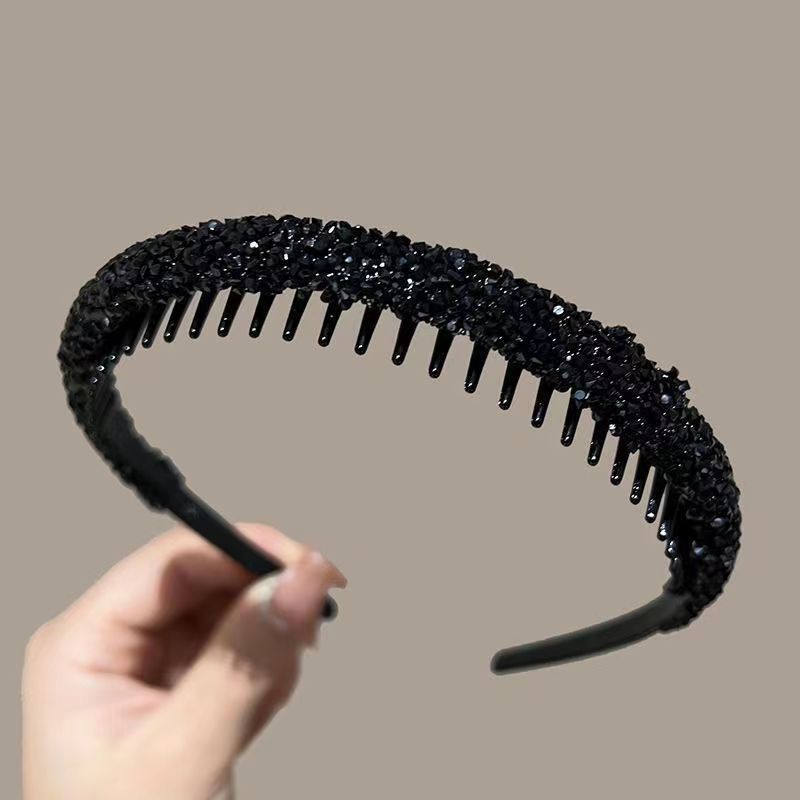 Ring Toss Outdoor - Não-deslizamento strass aros de cabelo bandas