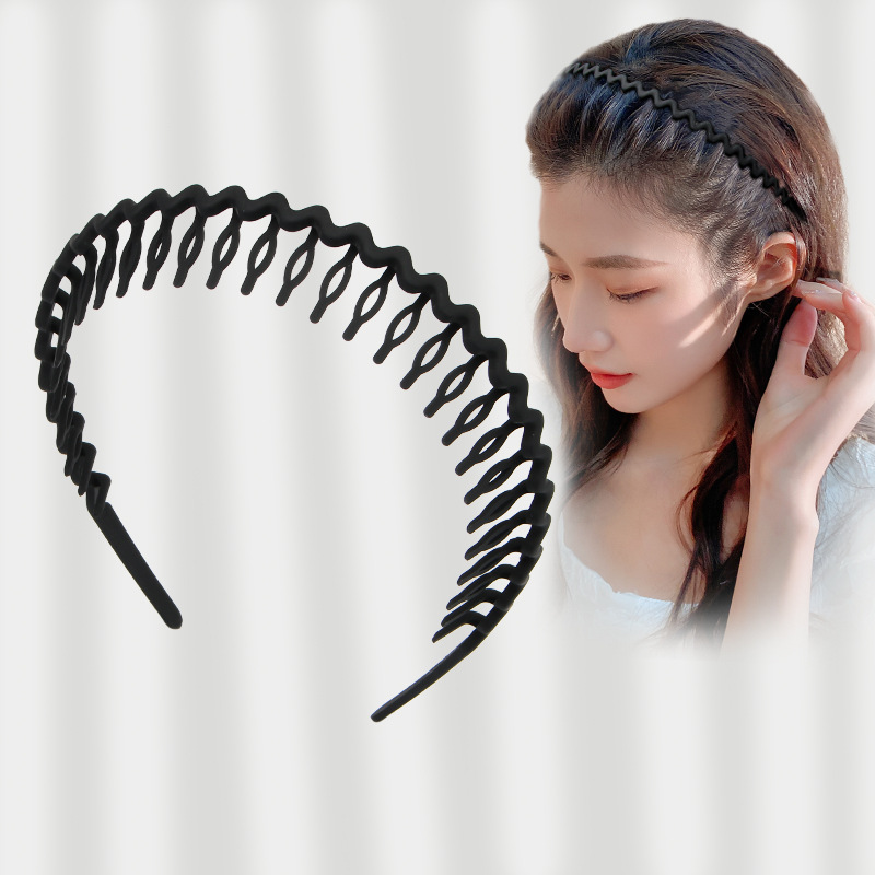 Ring Toss Outdoor - Preto fosco argola de cabelo antiderrapante