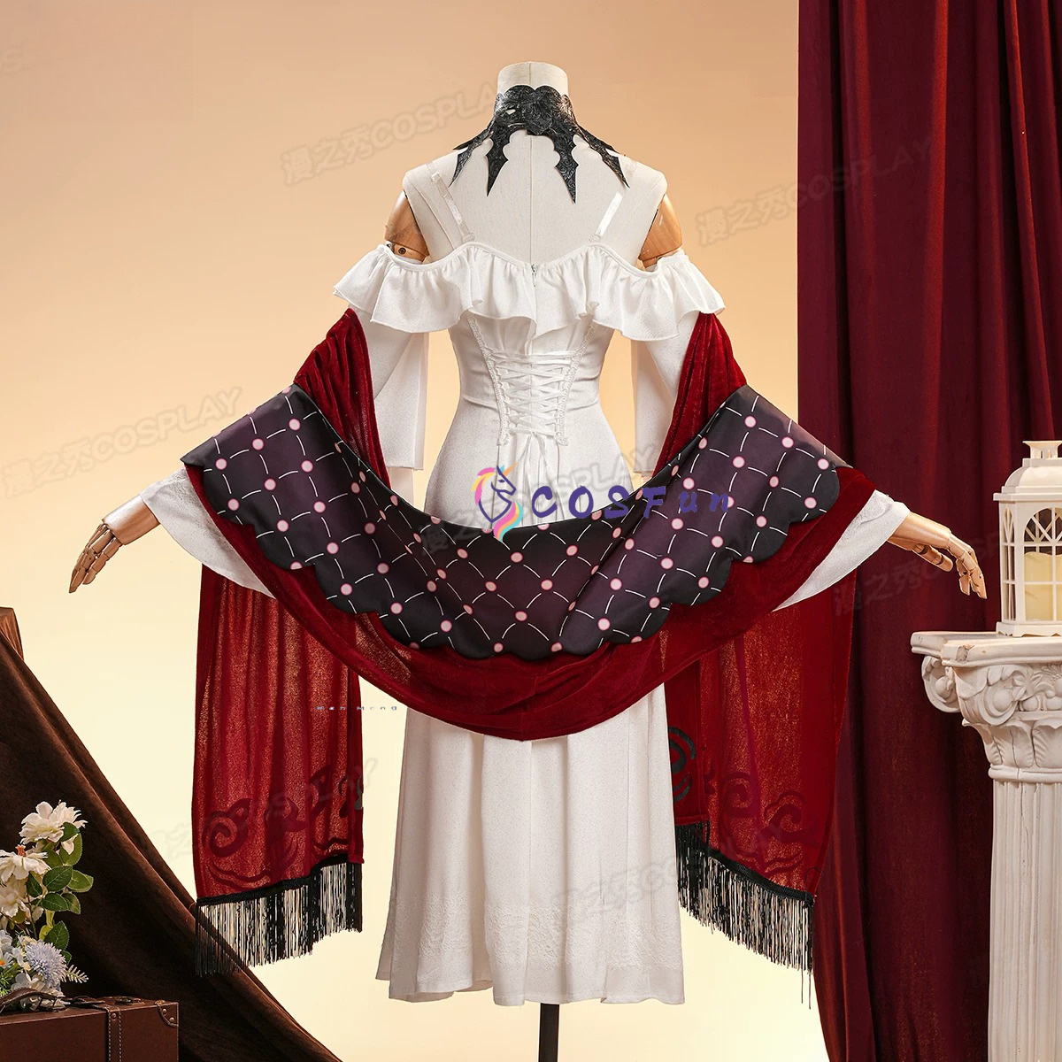 Party Games For Christmas - Fantasia de Cosplay Rosalyne de Genshin