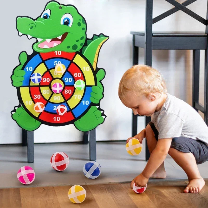 Party Games At Home - Jogos educativos dardo placa stickey bola