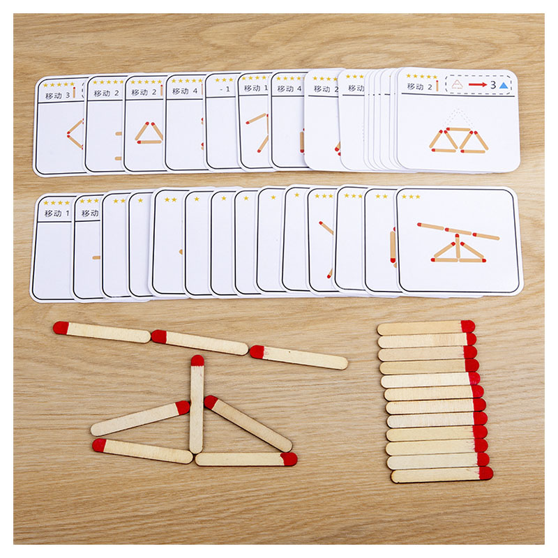 Party Games At Home - Montessori combina quebra-cabeças jogo brinquedos de