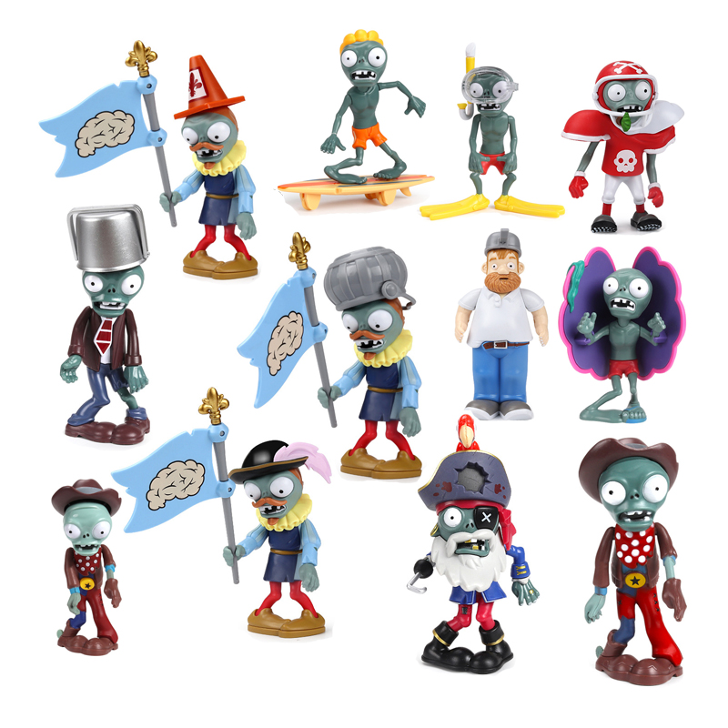 Zombie Party Games - Brinquedos Plants VS Zombies, Bonecos Gargantuar,