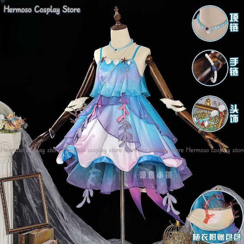 Dolia cosplay traje peruca par - Party Games For Christmas avaliação e preço