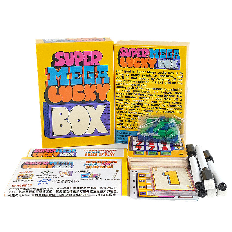 Super Mega Lucky Box: Jogo de  - Party Games Box avaliação e preço