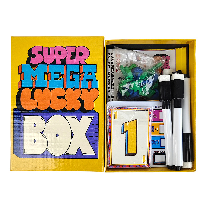 Super Mega Lucky Box: Jogo de  - Party Games Box avaliação e preço