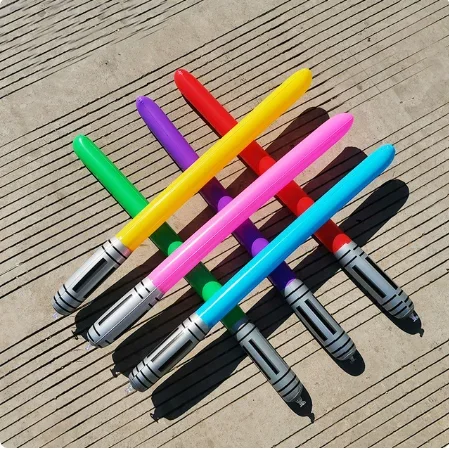 90cm kawaii inflável sabre de  - Party Games Kids Outdoor avaliação e preço