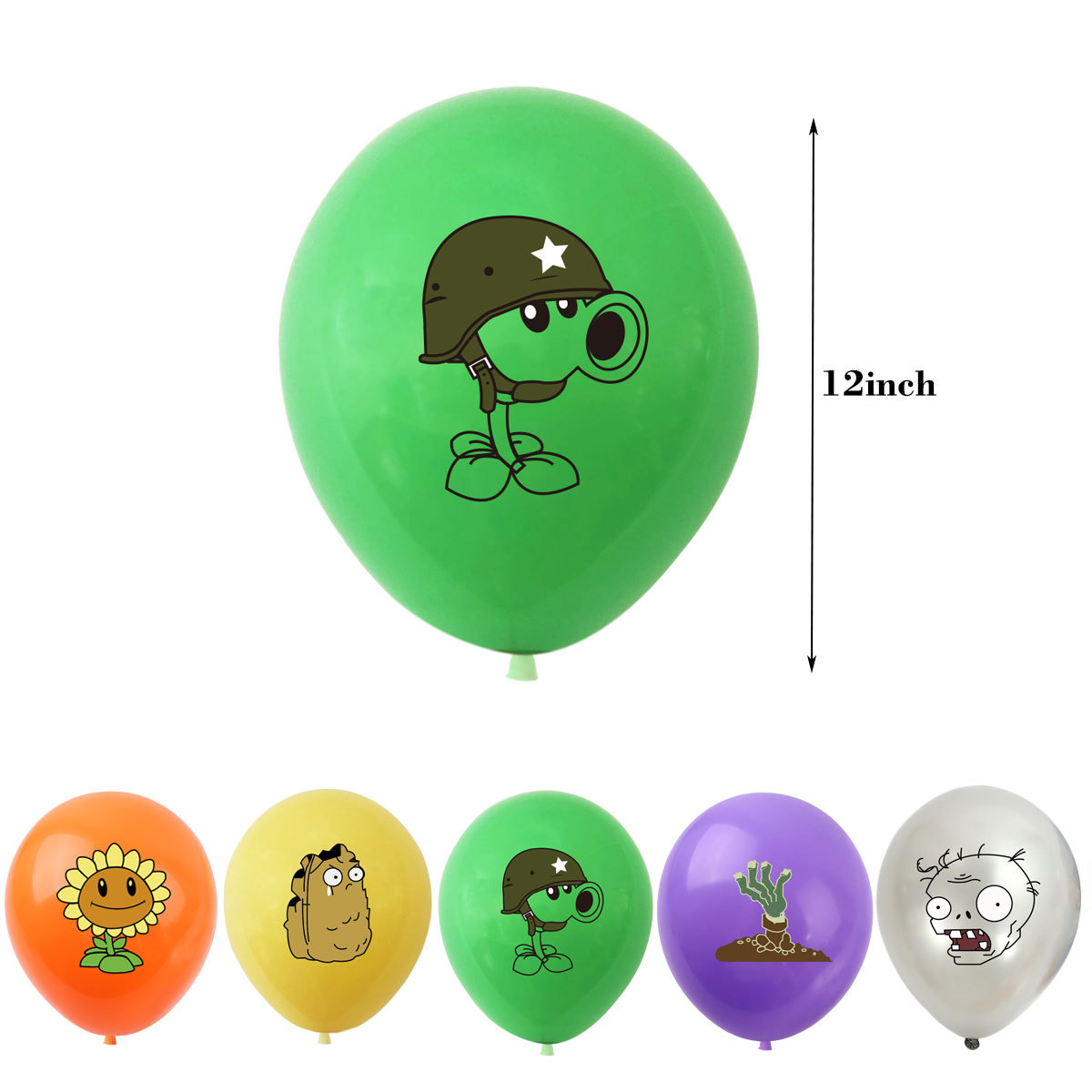 10 pçs 12 polegada plantas vs  - Zombie Party Games avaliação e preço
