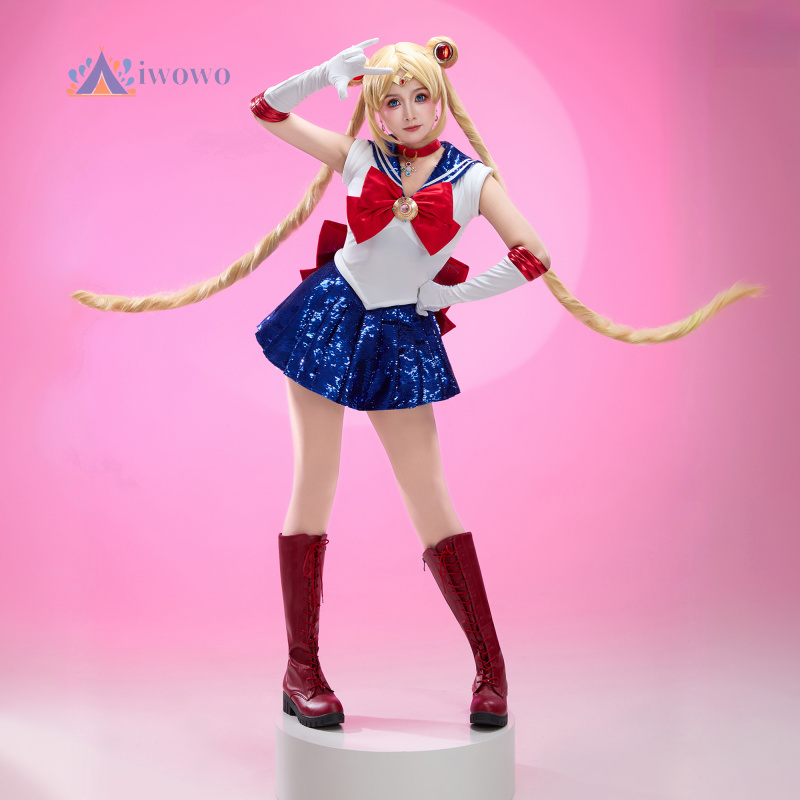Anime marinheiro cosplay tsuki - Party Games For Christmas avaliação e preço