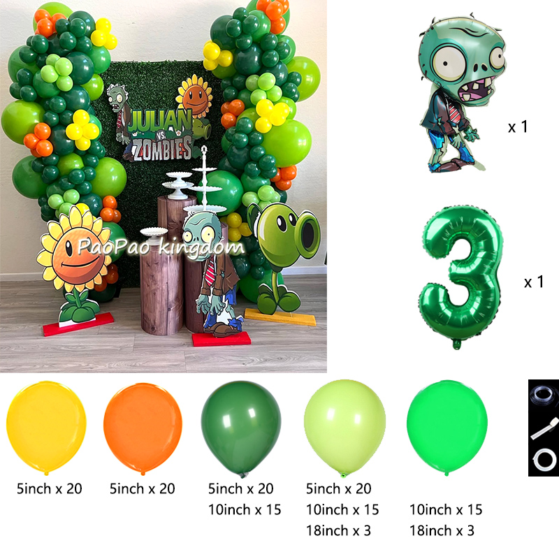 Plantas vs. Z-zumbis balões jo - Zombie Party Games avaliação e preço
