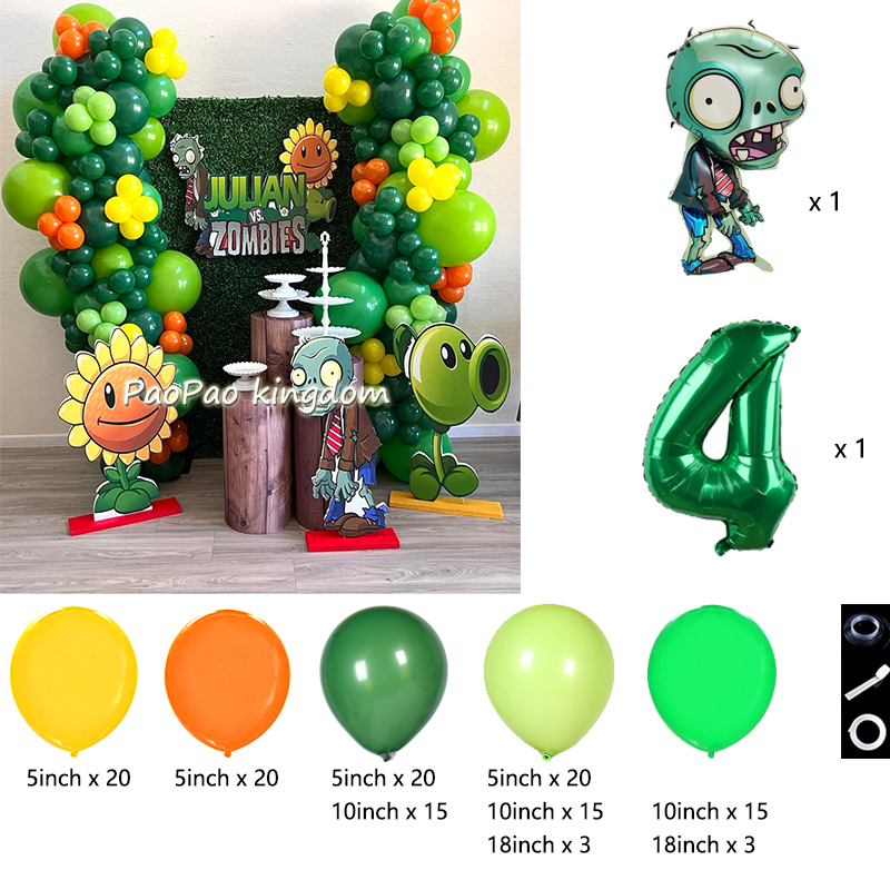 Plantas vs. Z-zumbis balões jo - Zombie Party Games avaliação e preço