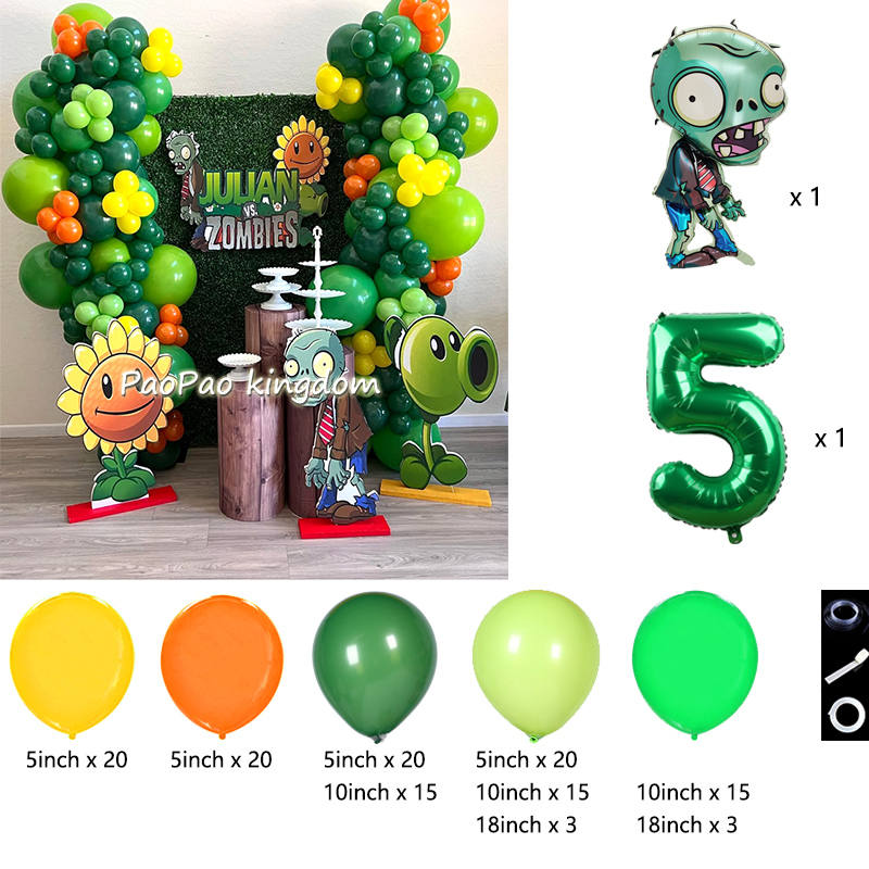 Plantas vs. Z-zumbis balões jo - Zombie Party Games avaliação e preço