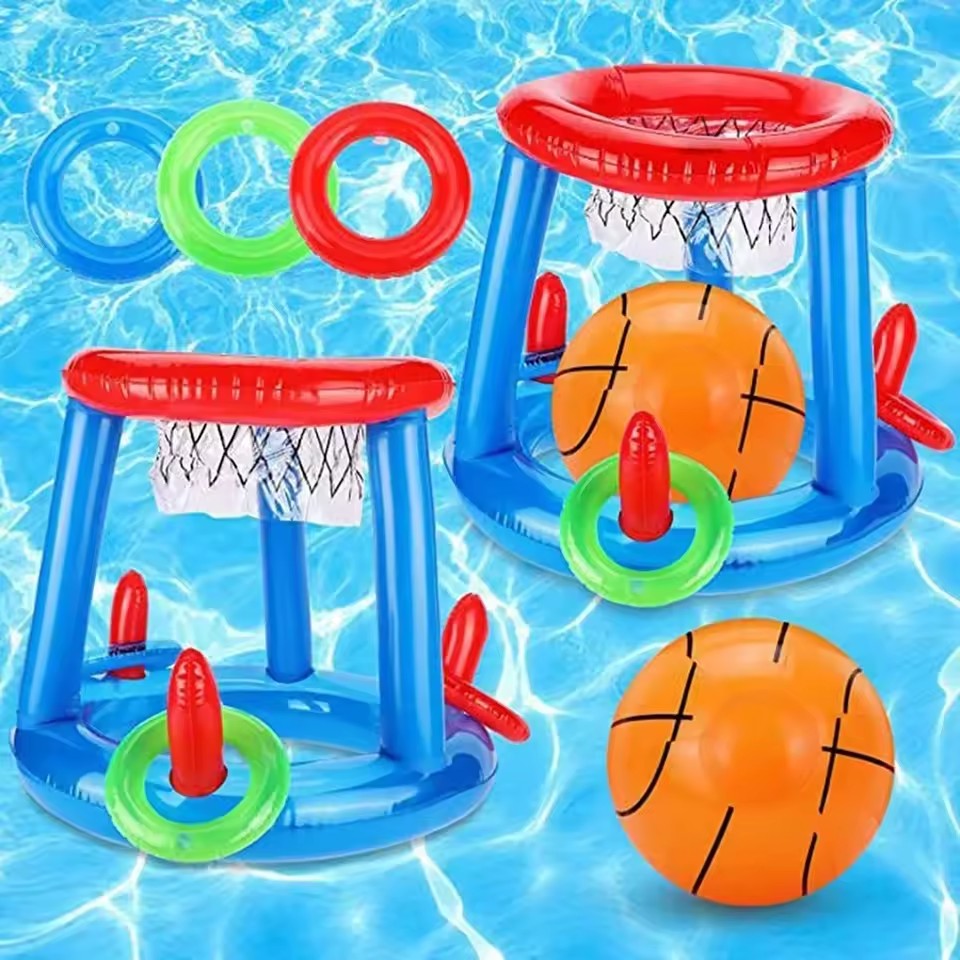 Jogo Inflável de Basquete e Ar - Ring Toss Outdoor avaliação e preço