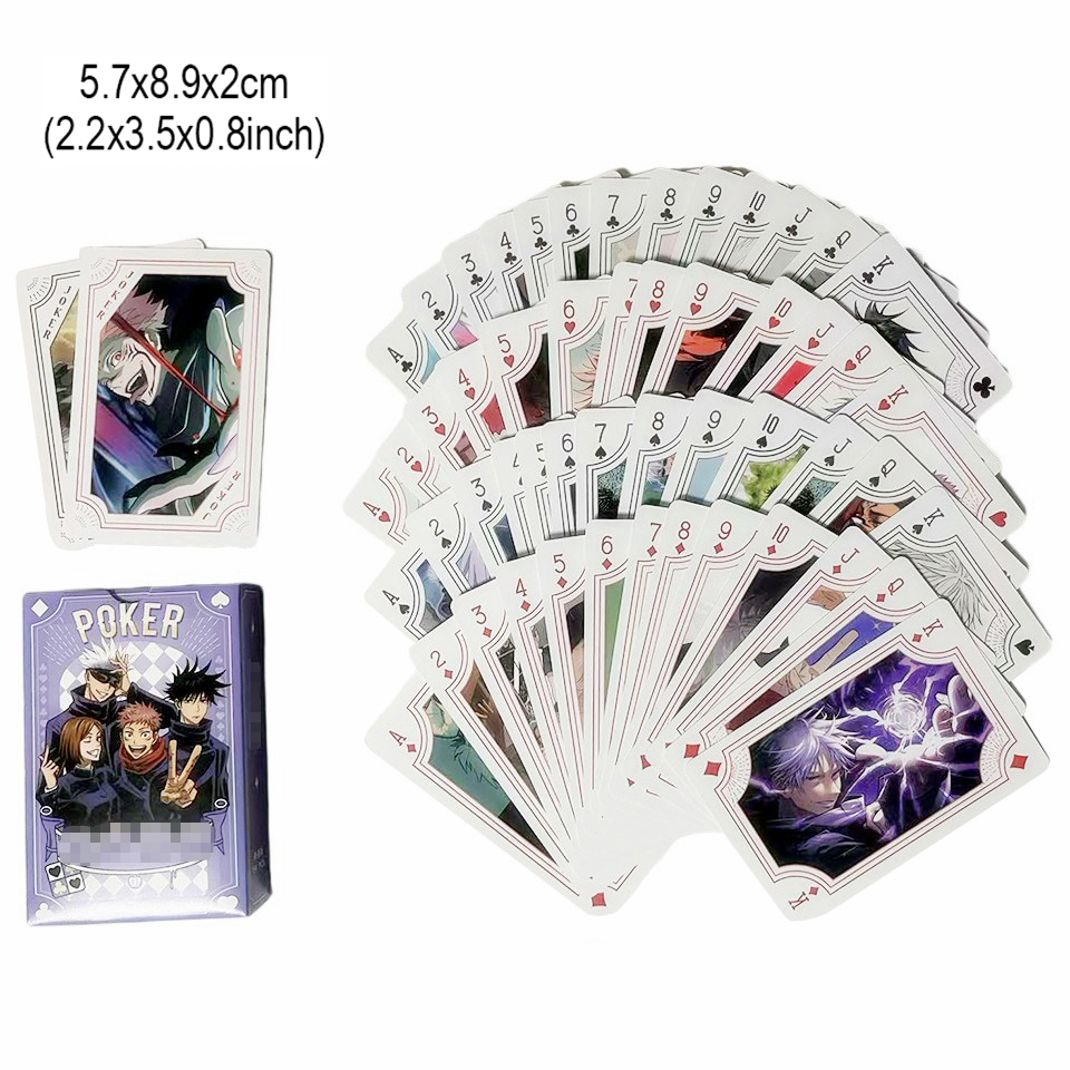 Cartas de Poker Jujutsu Kaisen - Party Games At Home avaliação e preço