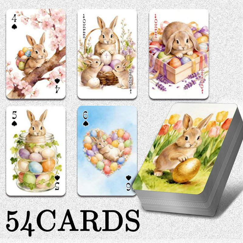 54 Cartas de Baralho Padrão pa - Party Games Egg avaliação e preço