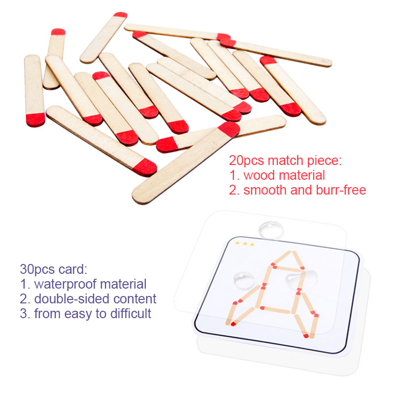 Montessori combina quebra-cabe - Party Games At Home avaliação e preço