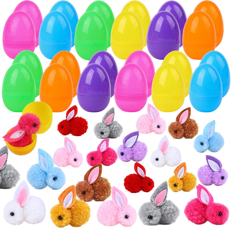 24 Peças de Ovos de Páscoa Fof - Party Games Egg avaliação e preço