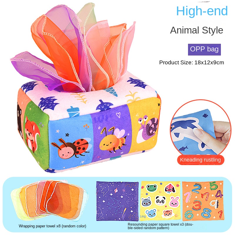 Bebê Montessori Magic Tissue B - Party Games At Home avaliação e preço