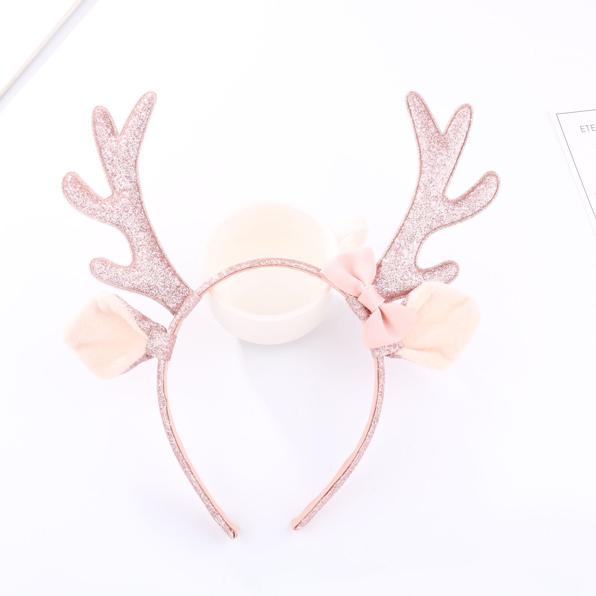 Tiara de Rena Rosa com Glitter - Ring Toss Outdoor avaliação e preço