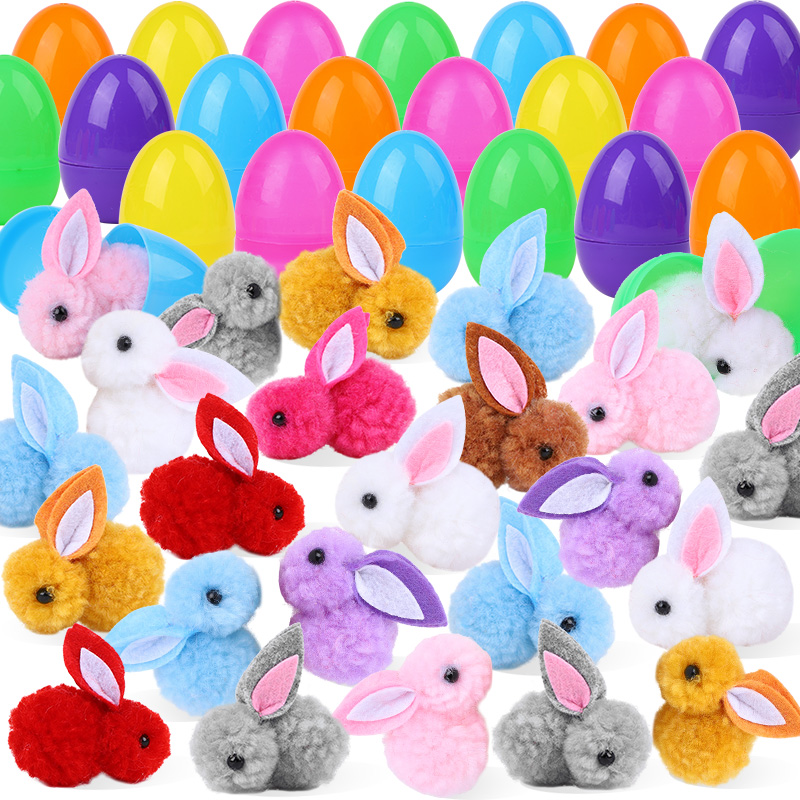 24/48 pçs bonito ovo de páscoa - Party Games Egg avaliação e preço